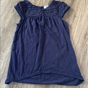 Navy blue Old Navy shirt